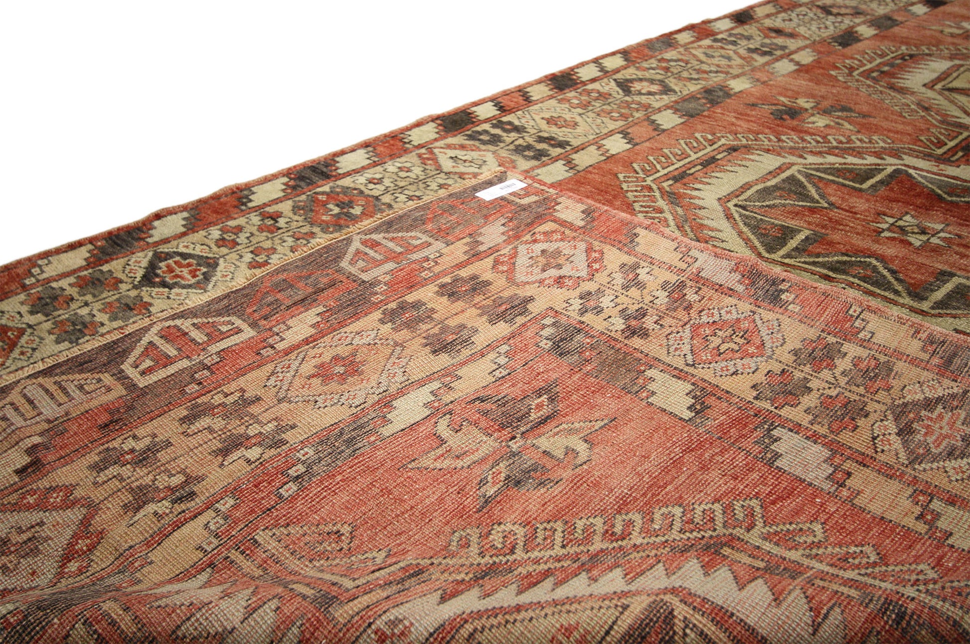 5 x 12 Vintage Turkish Oushak Rug 50766