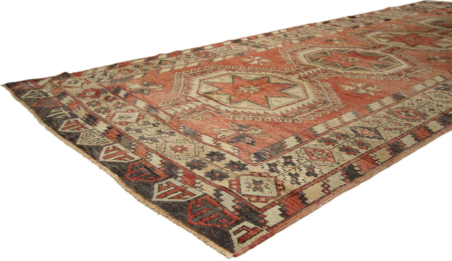 5 x 12 Vintage Turkish Oushak Rug 50766