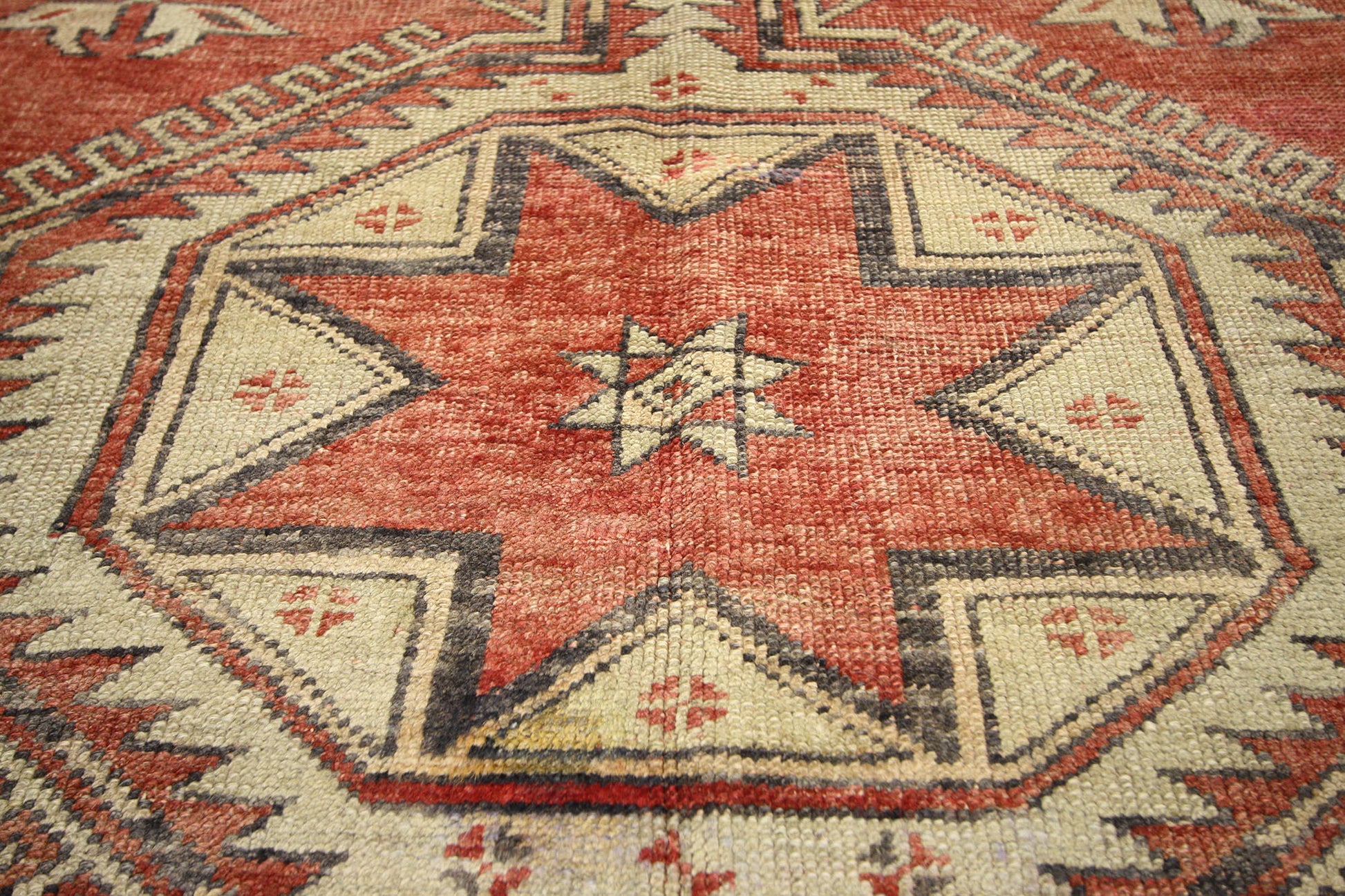 5 x 12 Vintage Turkish Oushak Rug 50766