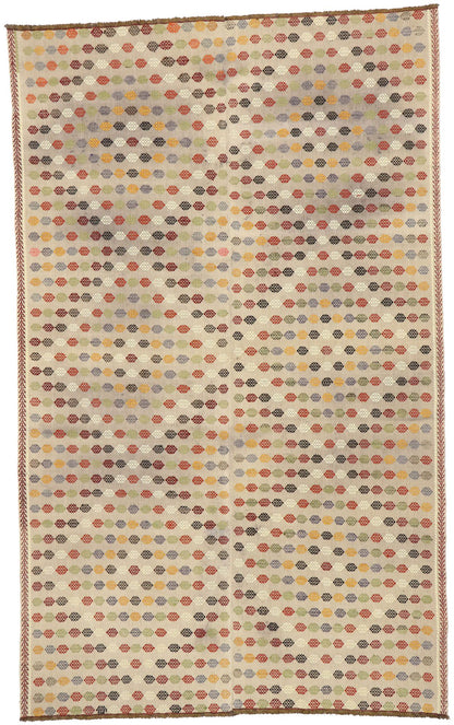 6 x 9 Vintage Turkish Kilim Rug 50770
