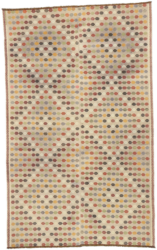 6 x 9 Vintage Turkish Kilim Rug 50770