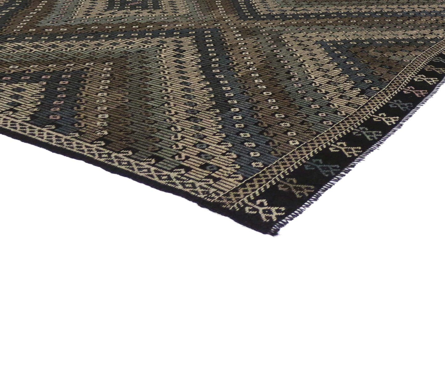 7 x 9 Vintage Kilim Rug 50772
