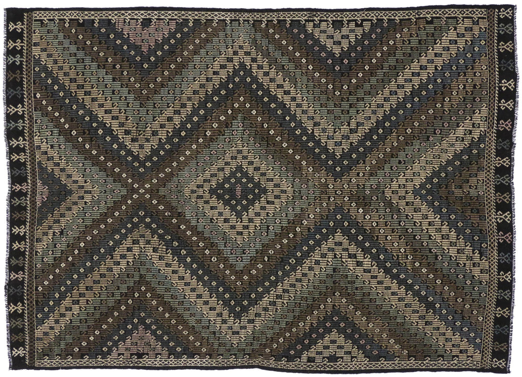 7 x 9 Vintage Kilim Rug 50772