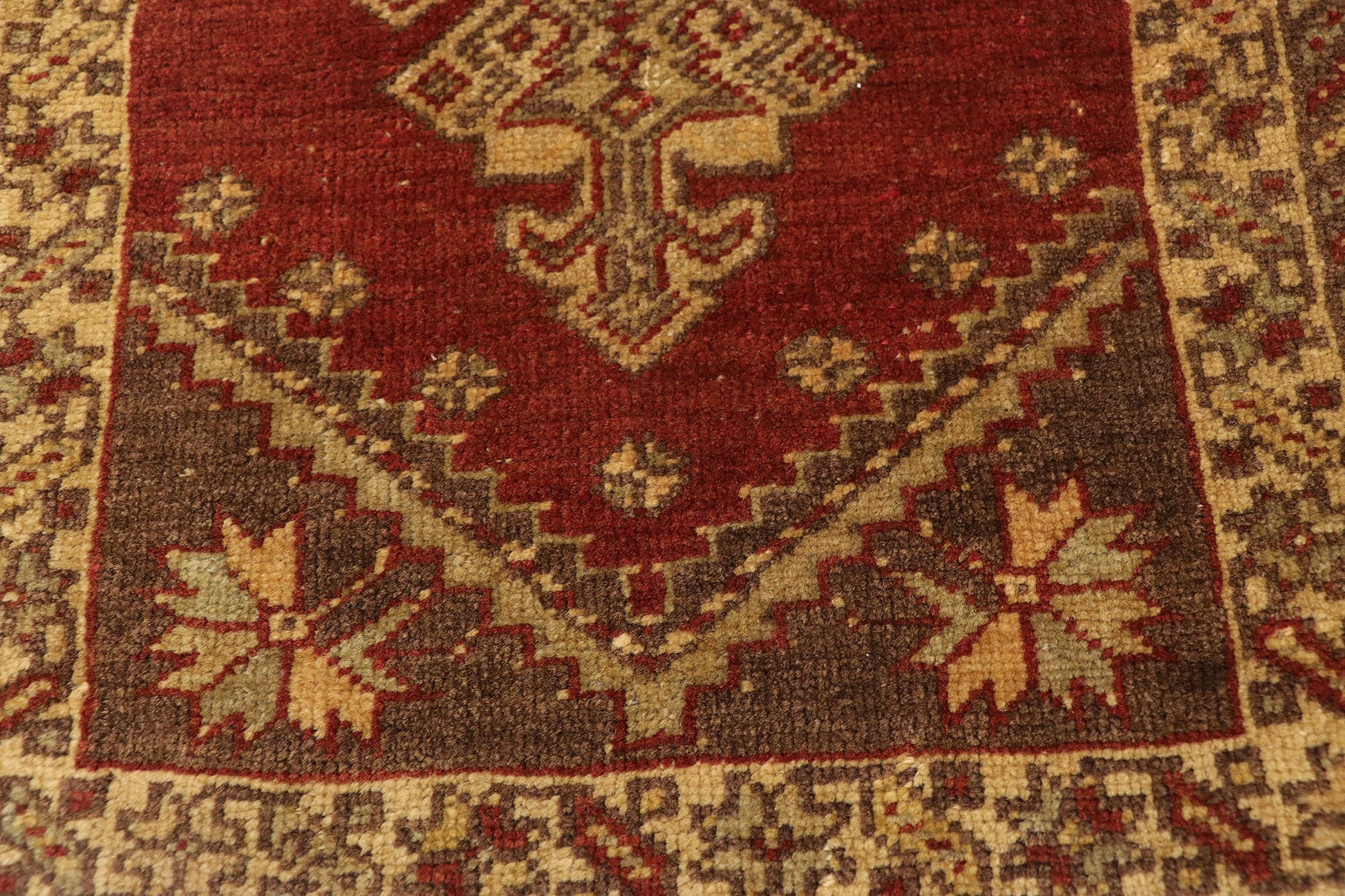 2 x 3 Vintage Turkish Yastik Rug 50779