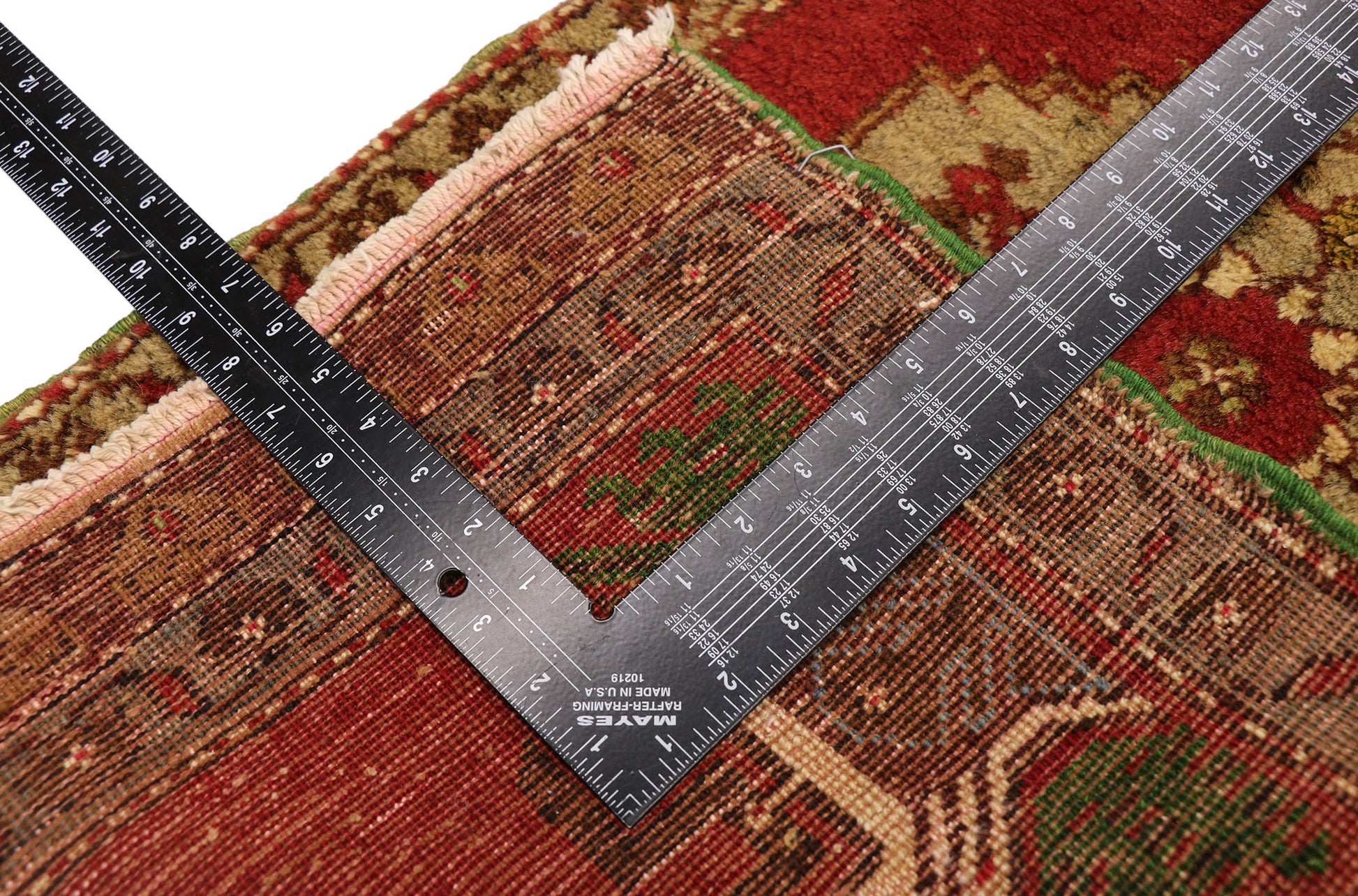 2 x 3 Vintage Yastik Rug 50787