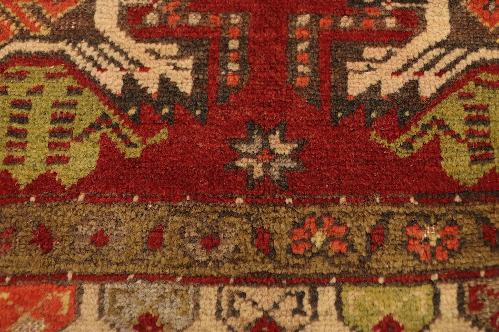 2 x 3 Vintage Turkish Yastik Rug 50790