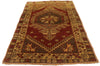 2 x 3 Vintage Turkish Yastik Rug 50791