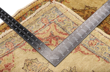 2 x 3 Vintage Turkish Yastik Rug 50795