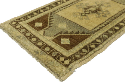 2 x 3 Vintage Turkish Oushak Rug 50798