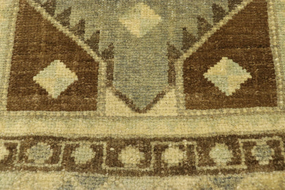 2 x 3 Vintage Turkish Oushak Rug 50798