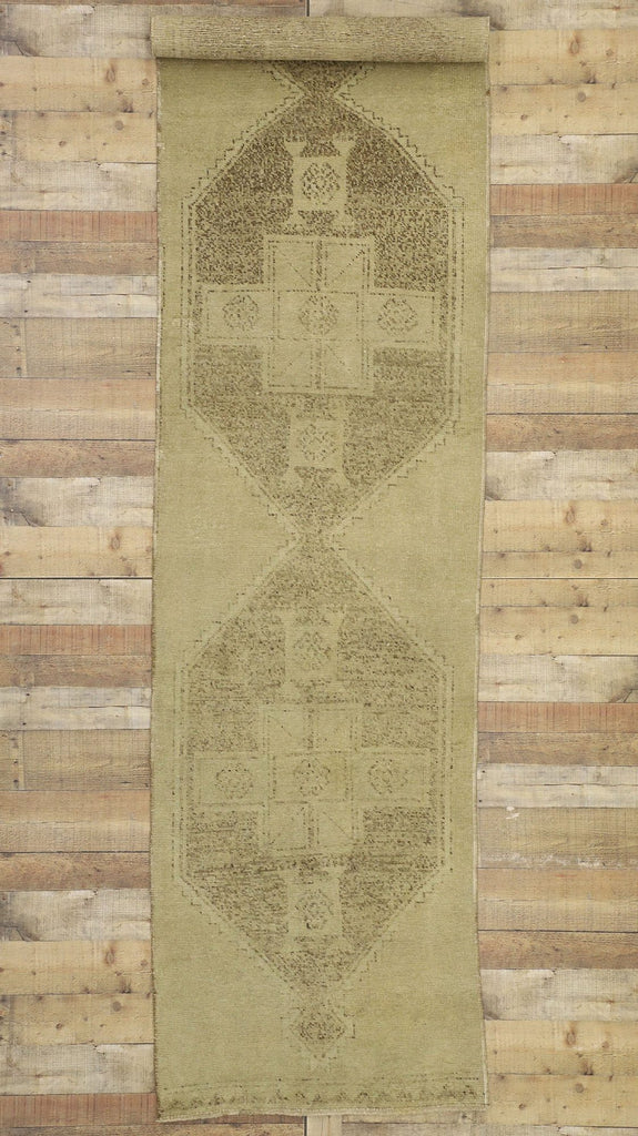 3 x 13 Vintage Turkish Oushak Rug 50829