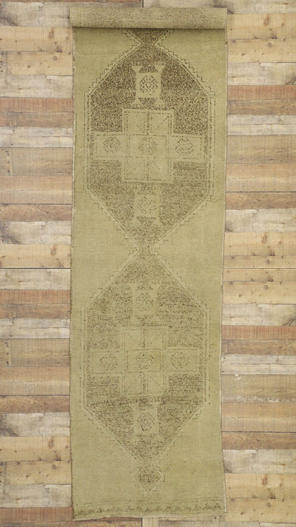3 x 13 Vintage Turkish Oushak Rug 50829