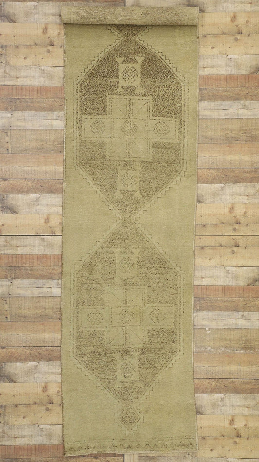 3 x 13 Vintage Turkish Oushak Rug 50829