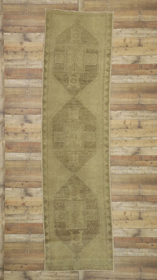 3 x 13 Vintage Turkish Oushak Rug 50830