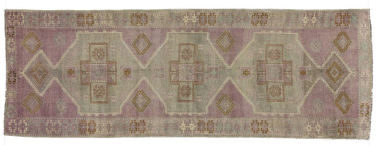 4 x 11 Vintage Oushak Rug 50833