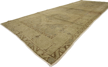 4 x 10 Vintage Turkish Oushak Rug 50837
