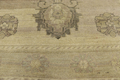 3 x 9 Vintage Turkish Oushak Rug 50838