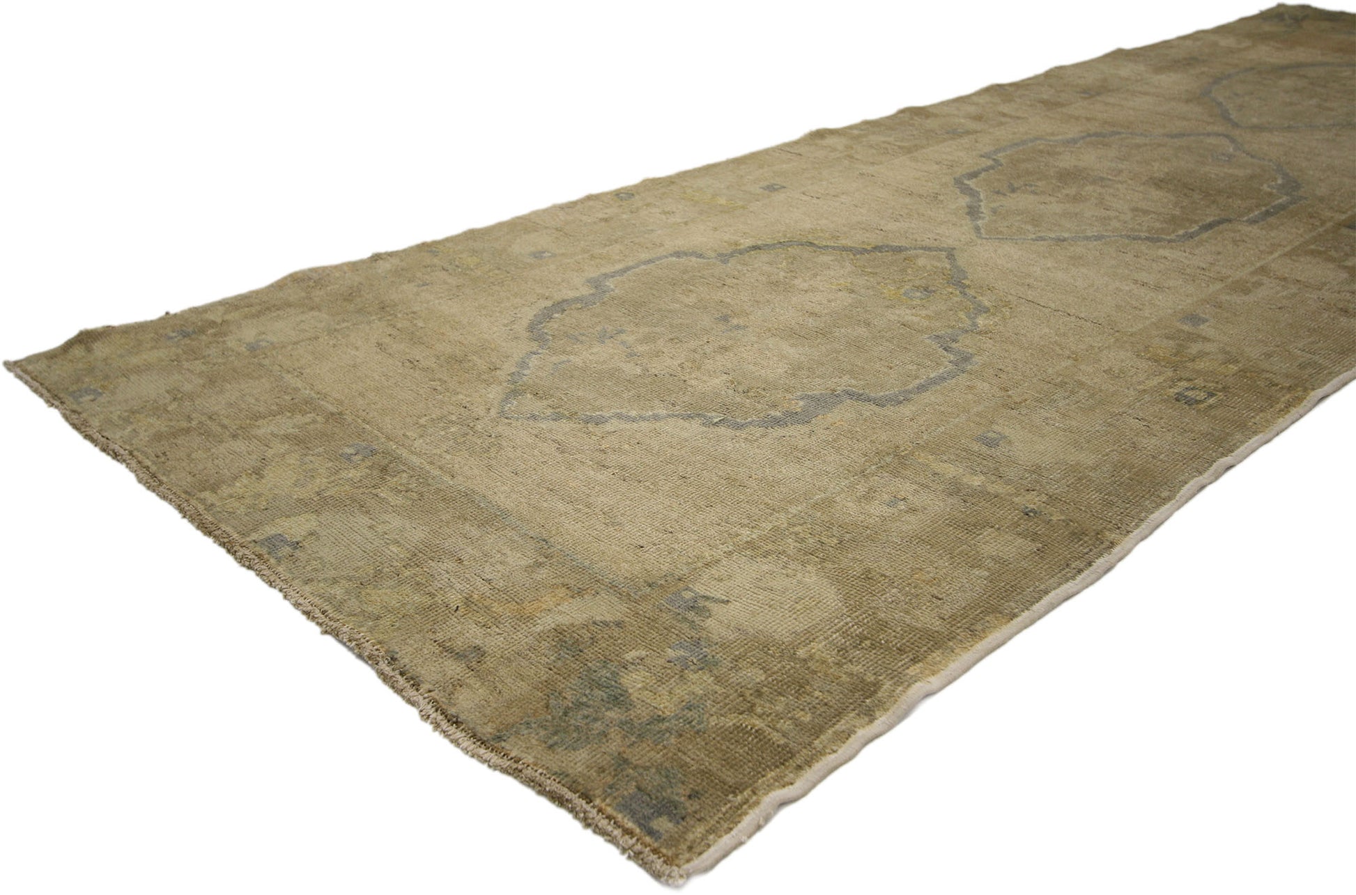 3 x 10 Vintage Oushak Rug 50839