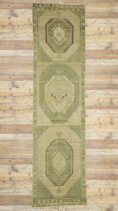3 x 12 Vintage Oushak Runner 50840