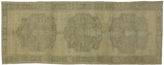 5 x 13 Antique Oushak Rug 50841