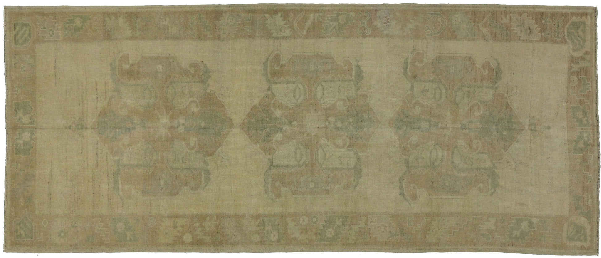 5 x 12 Antique Oushak Rug 50842