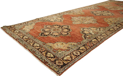 5 x 13 Vintage Turkish Oushak Rug 50844