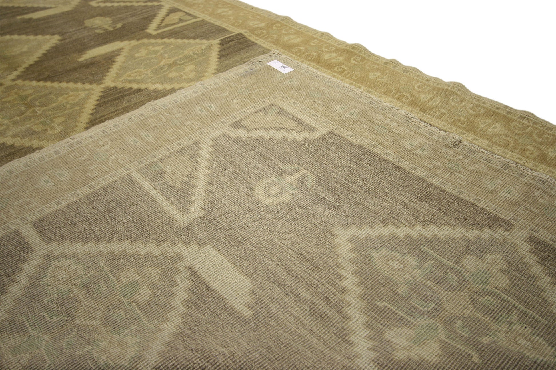 5 x 10 Vintage Turkish Oushak Rug 50845