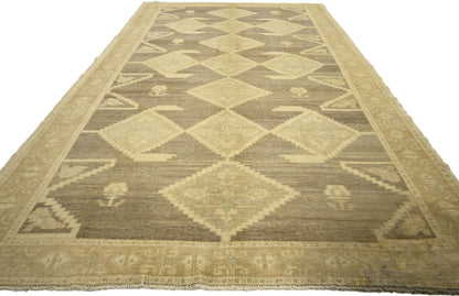 5 x 10 Vintage Turkish Oushak Rug 50845