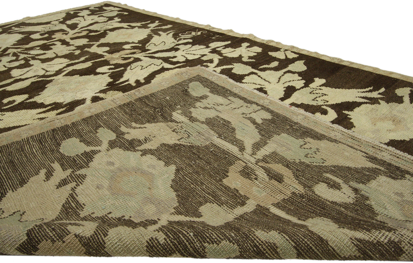 5 x 7 Vintage Oushak Rug 50847