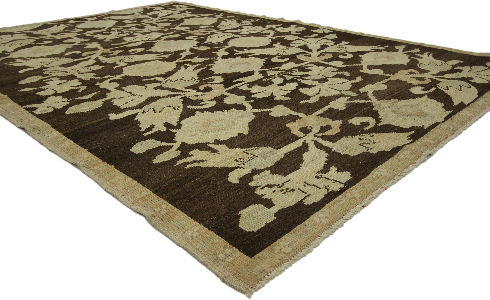 5 x 7 Vintage Oushak Rug 50847