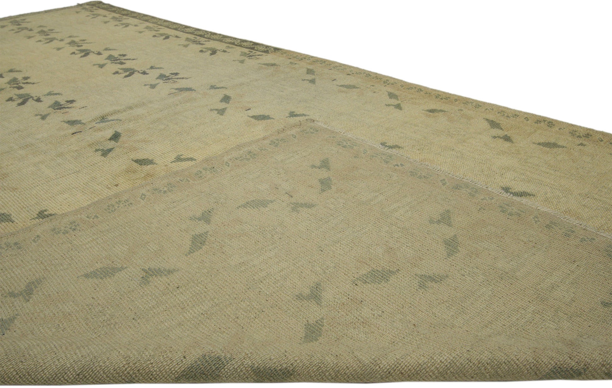 5 x 8 Vintage Oushak Rug 50848
