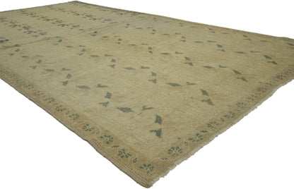 5 x 8 Vintage Oushak Rug 50848
