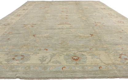 10 x 15 Neutral Turkish Oushak Rug 50864