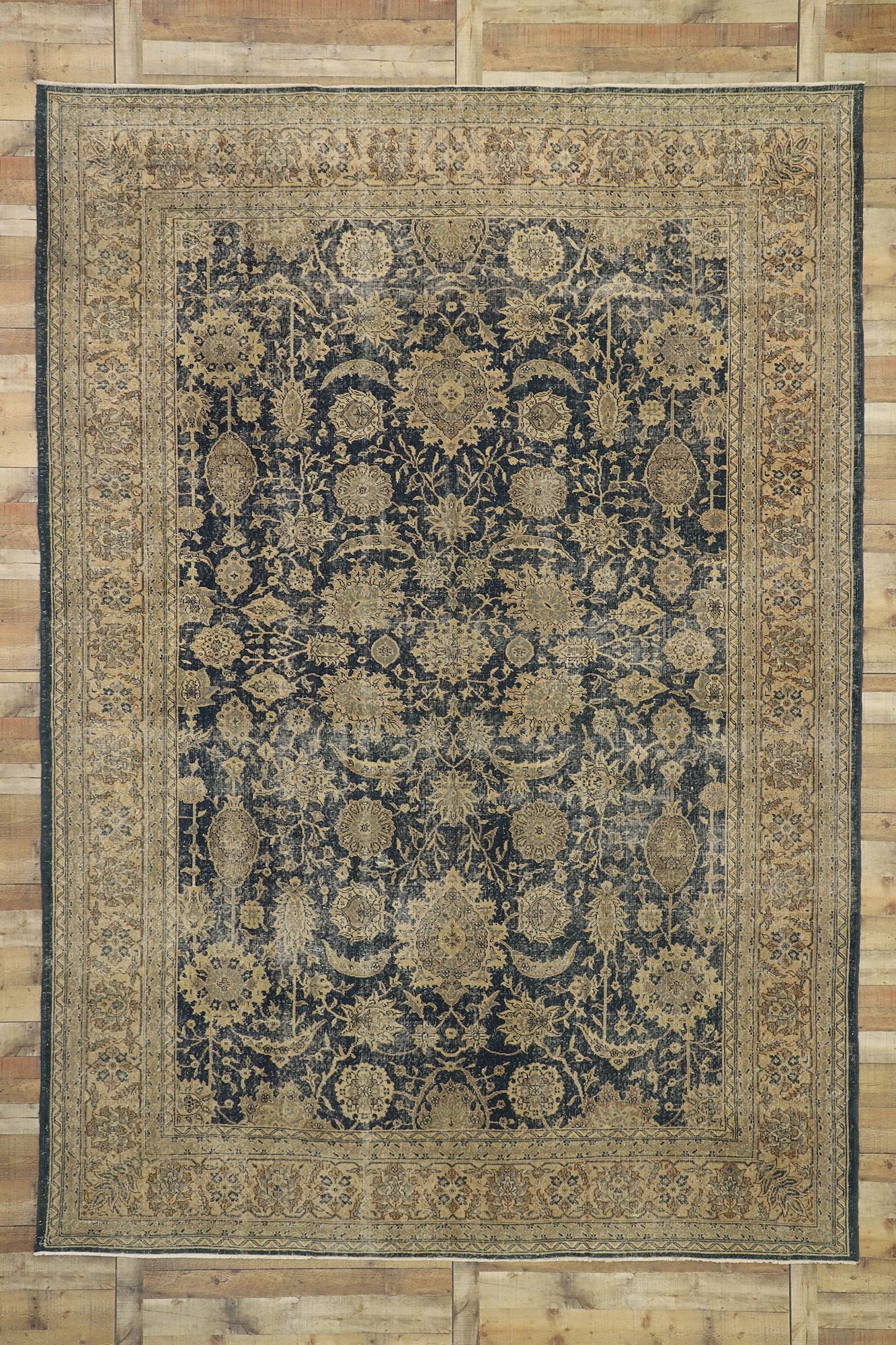 10 x 14 Vintage Turkish Sivas Rug 50877
