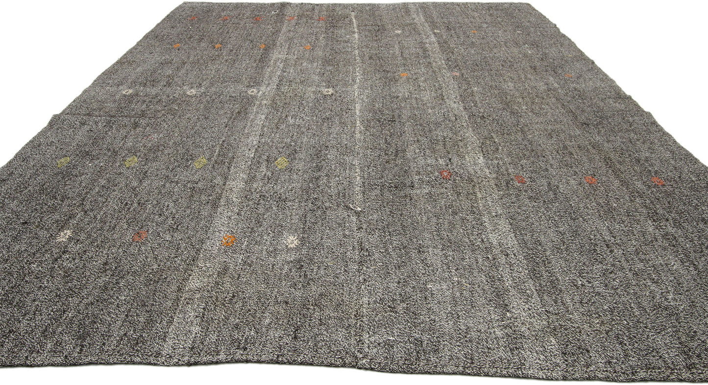 7 X 10 Vintage Turkish Kilim Rug 50880