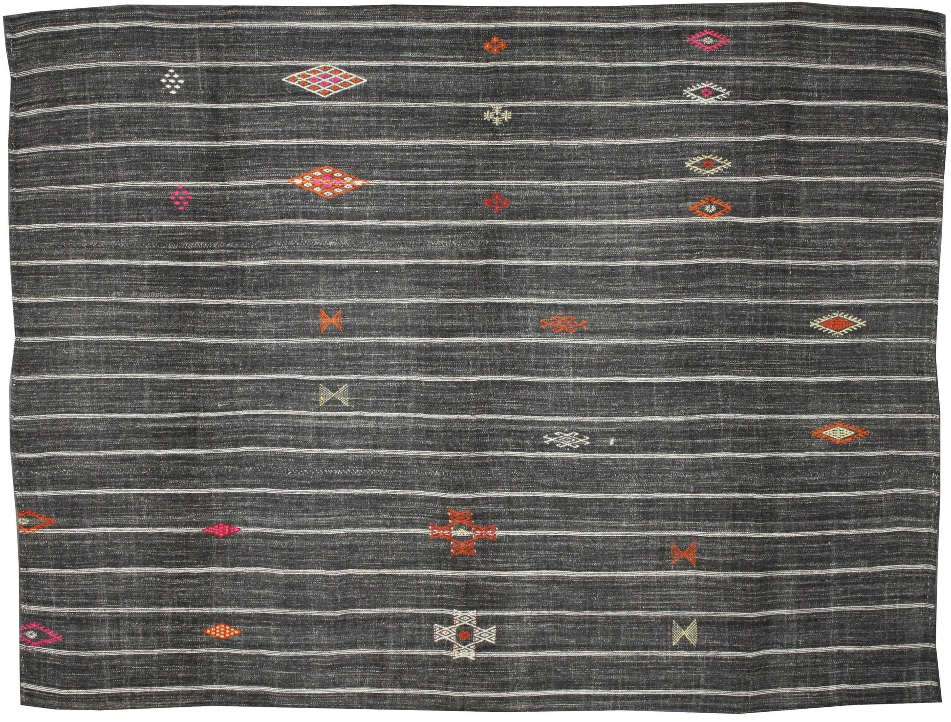 7 x 9 Vintage Kilim Rug 50896