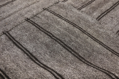 7 x 9 Vintage Turkish Striped Kilim Rug 50898