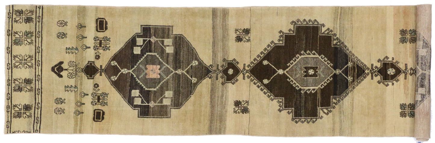 3 x 14 Vintage Oushak Rug 50904