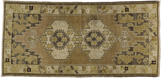 4 x 8 Vintage Oushak Rug 50905