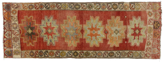 4 x 11 Vintage Oushak Rug 50910
