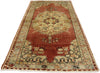 3 x 6 Vintage Turkish Oushak Rug 50911