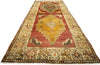 4 x 10 Vintage Turkish Oushak Rug 50926