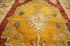 4 x 10 Vintage Turkish Oushak Rug 50926