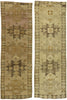 4 x 12 Vintage Turkish Oushak Rug 50927