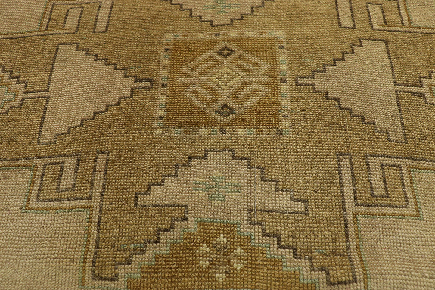 4 x 12 Vintage Turkish Oushak Rug 50927