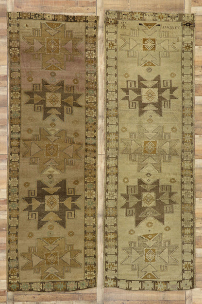 4 x 12 Vintage Turkish Oushak Rug 50928