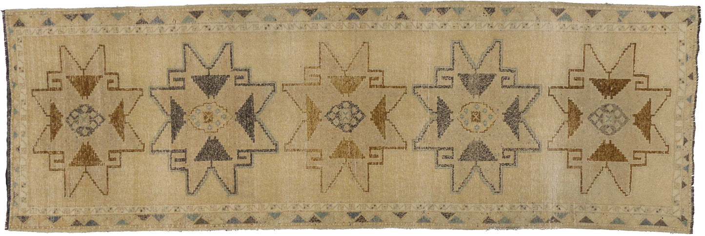 4 x 12 Vintage Oushak Rug 50930