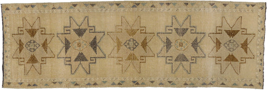 4 x 12 Vintage Oushak Rug 50930