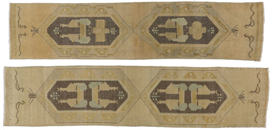 3 x 12 Vintage Oushak Rug 50931