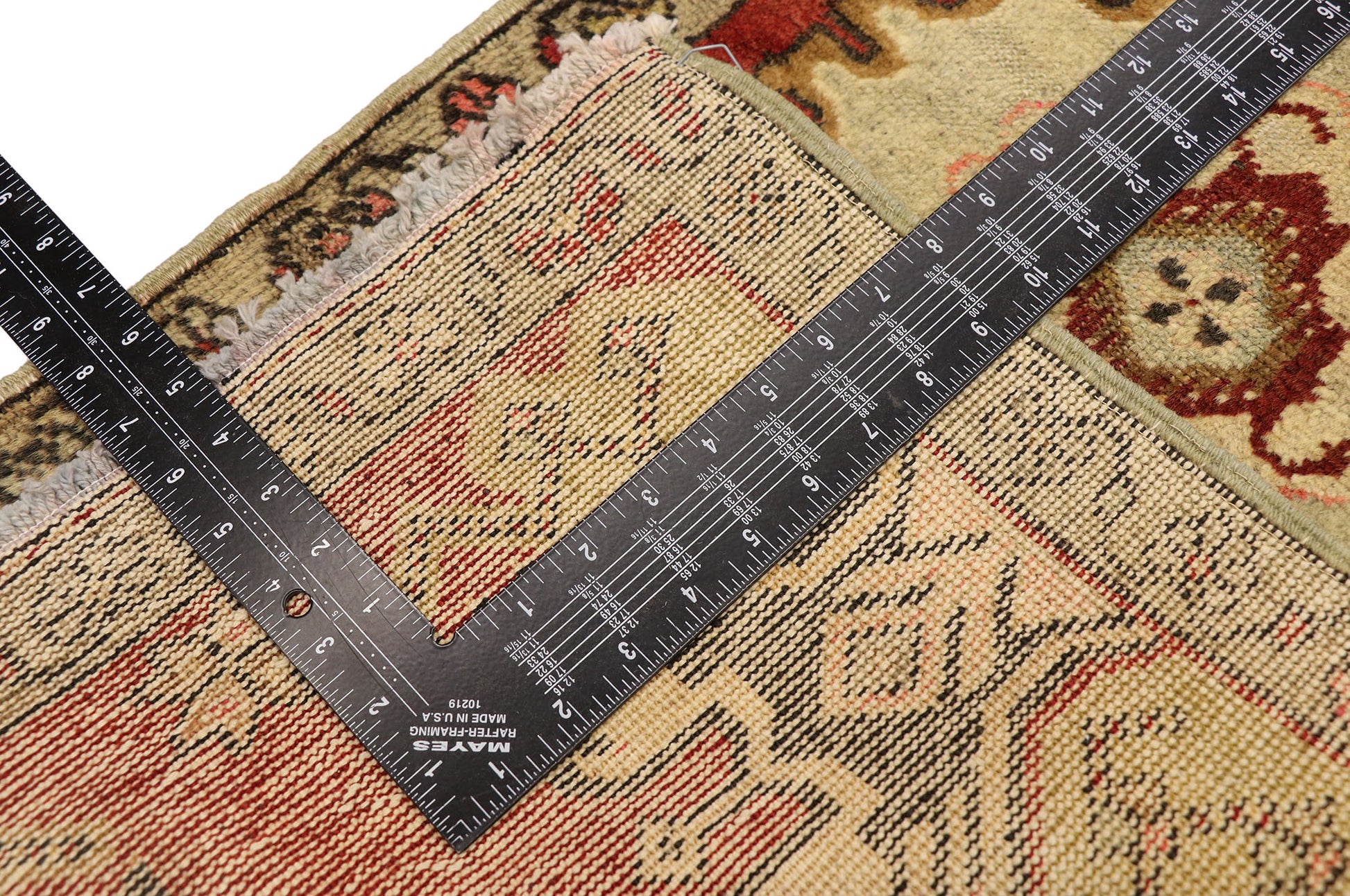 2 x 3 Vintage Oushak Rug 50936